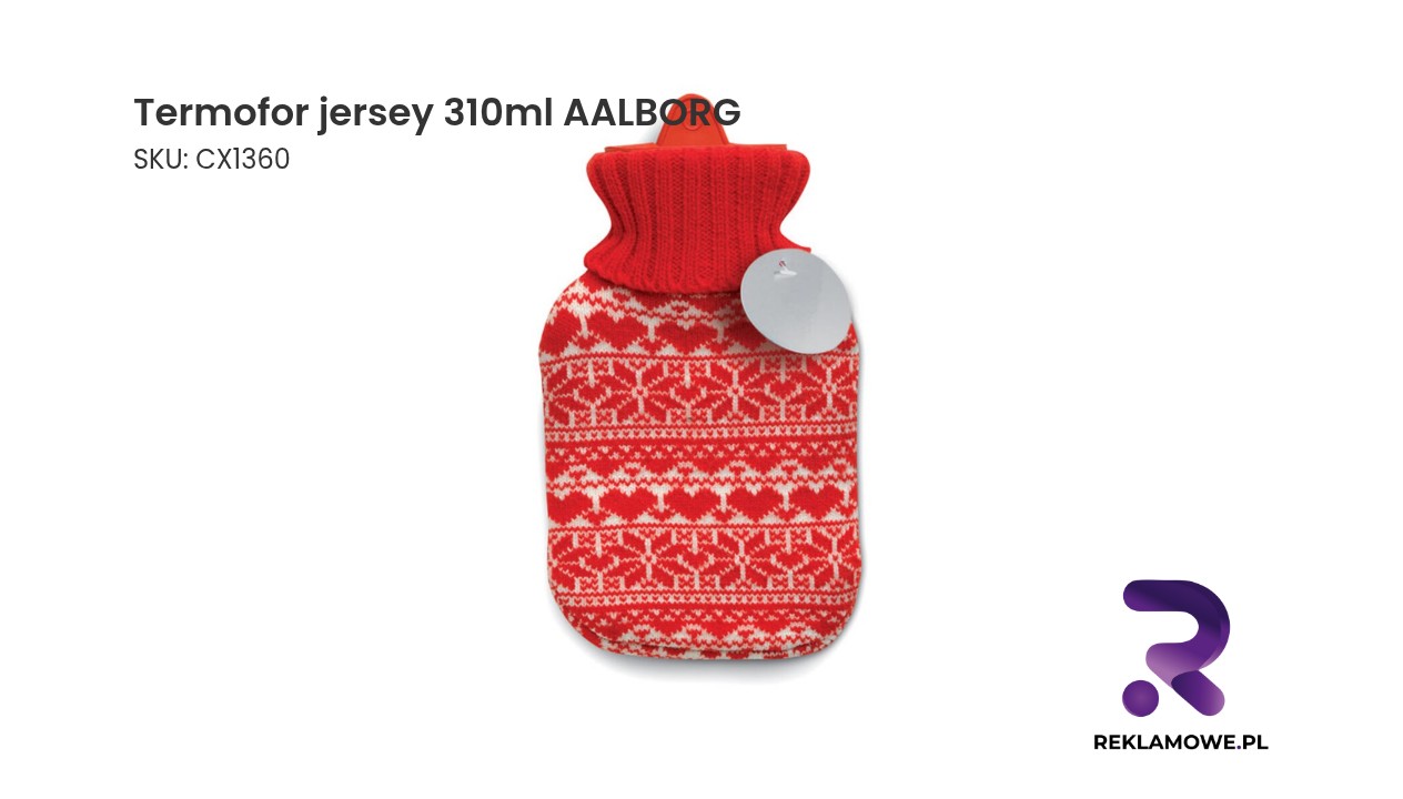 Termofor, jersey 310ml AALBORG Termofor jersey AALBORG o pojemności 310ml