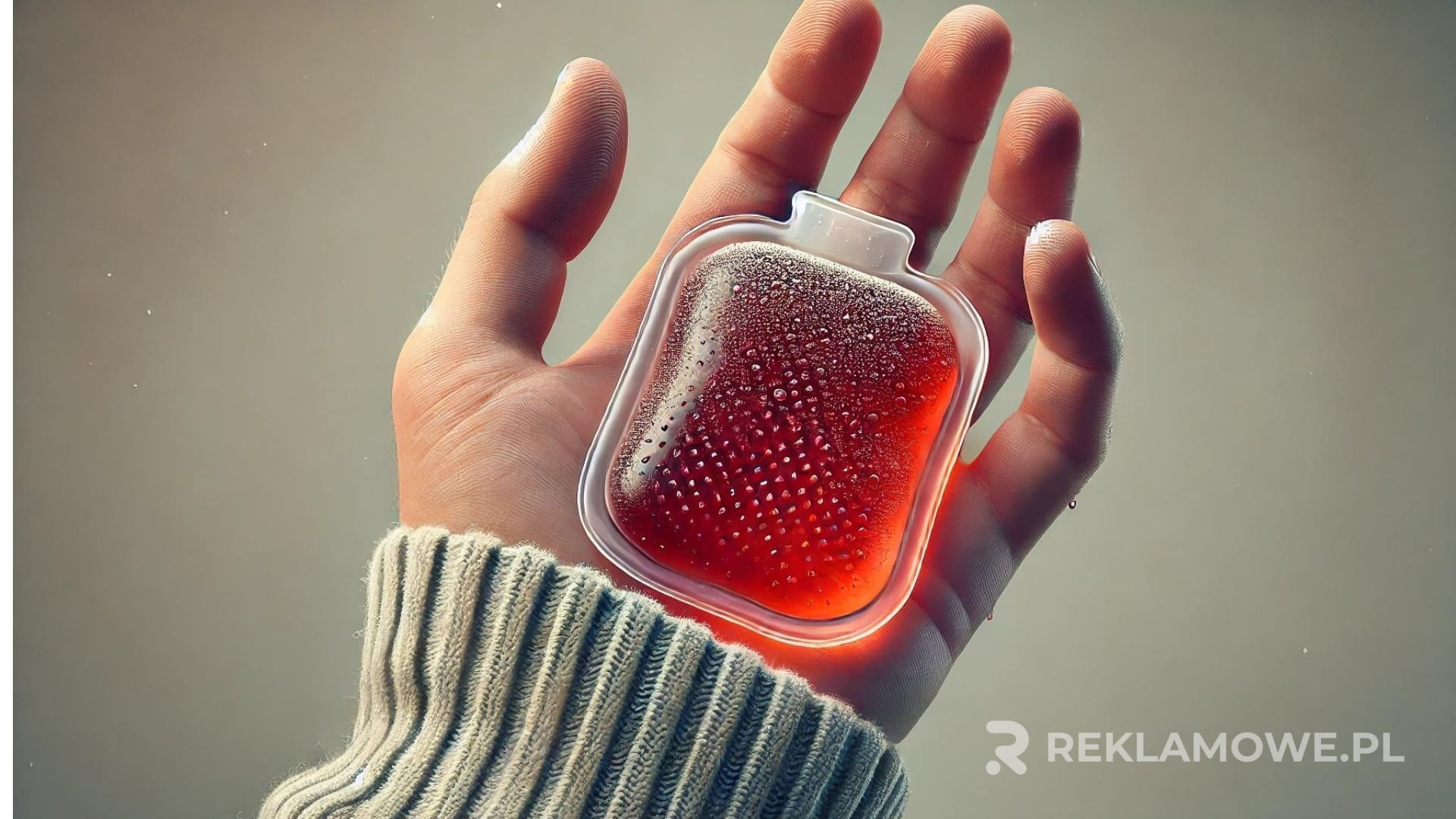 Ogrzewacze reklamowe używane w zimowych promocjach