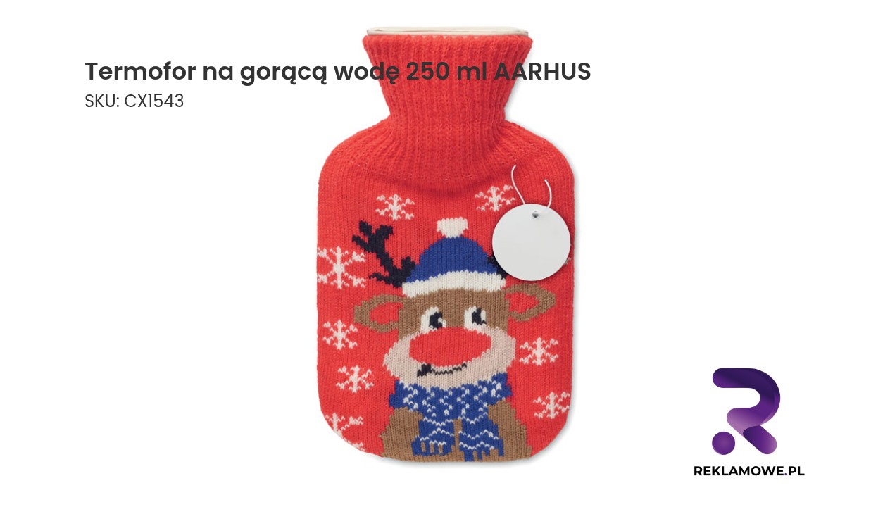Termofor na gorącą wodę 250 ml AARHUS Termofor na gorącą wodę 250 ml AARHUS